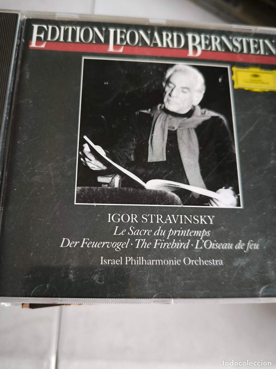 CDs de m&uacute;sica: CD LEONARD BERNSTEIN EDITION IGOR STRAVINSKY