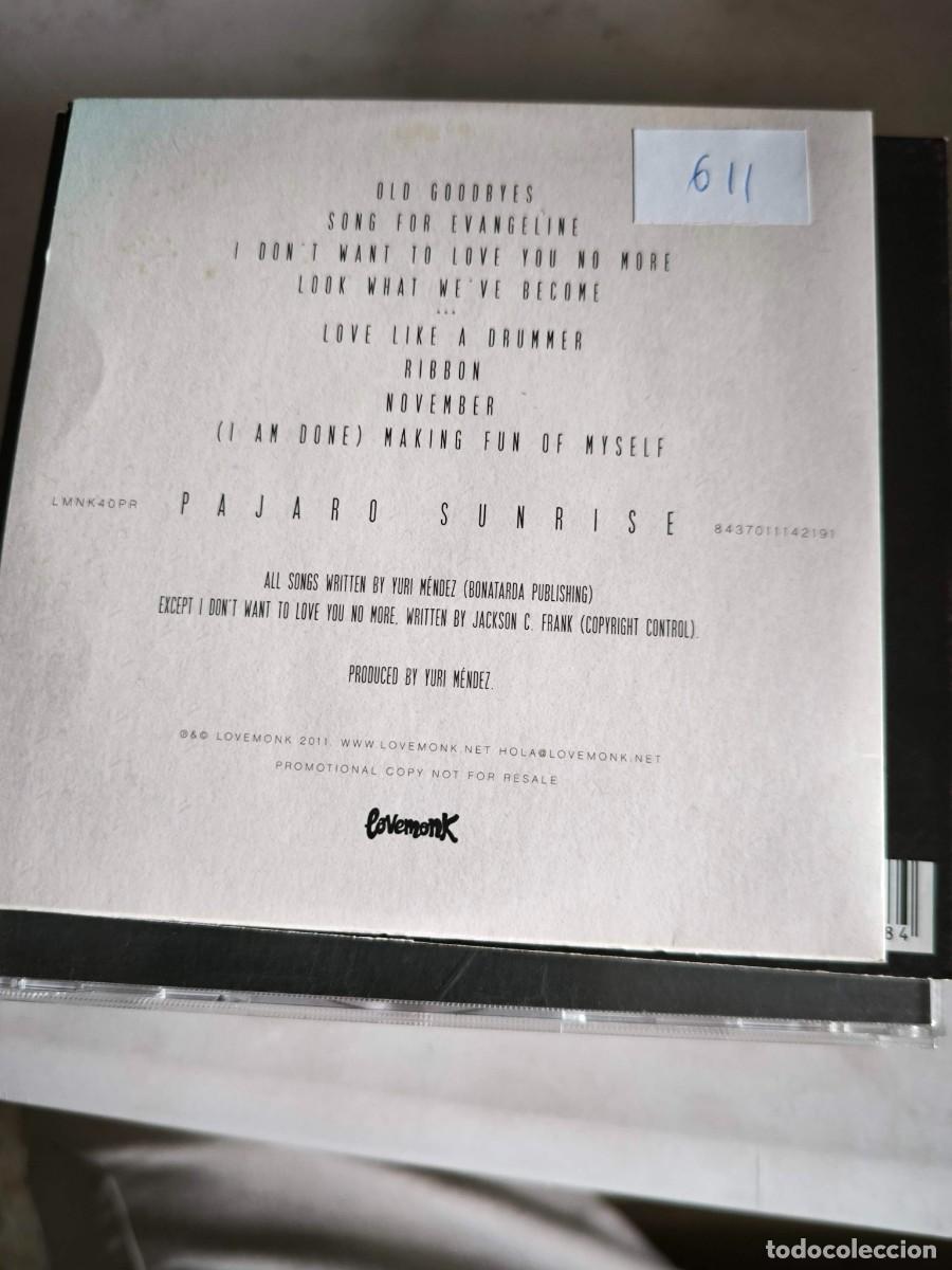 CDs de m&uacute;sica: CD OLD GOODBYES BY PAJARO SUNRISE - Foto 2