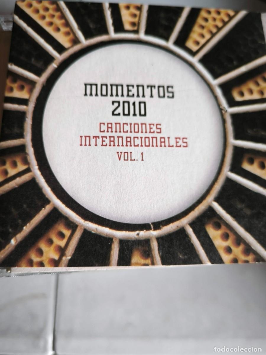 CDs de m&uacute;sica: CD MOMENTOS 2010 CANCIONES INTERNACIONALES VOL.1