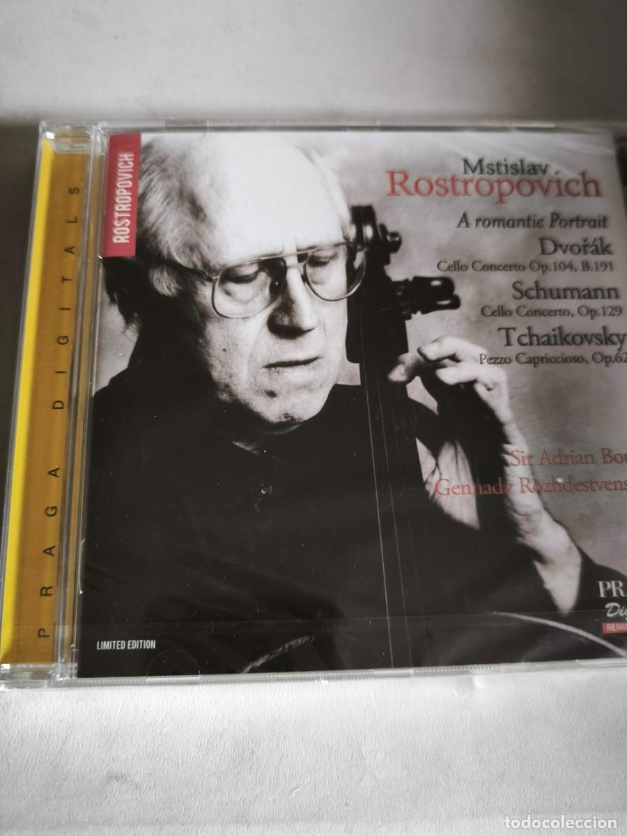 CDs de m&uacute;sica: CD ROSTROPOVICH A ROMANTIC PORTRAIT