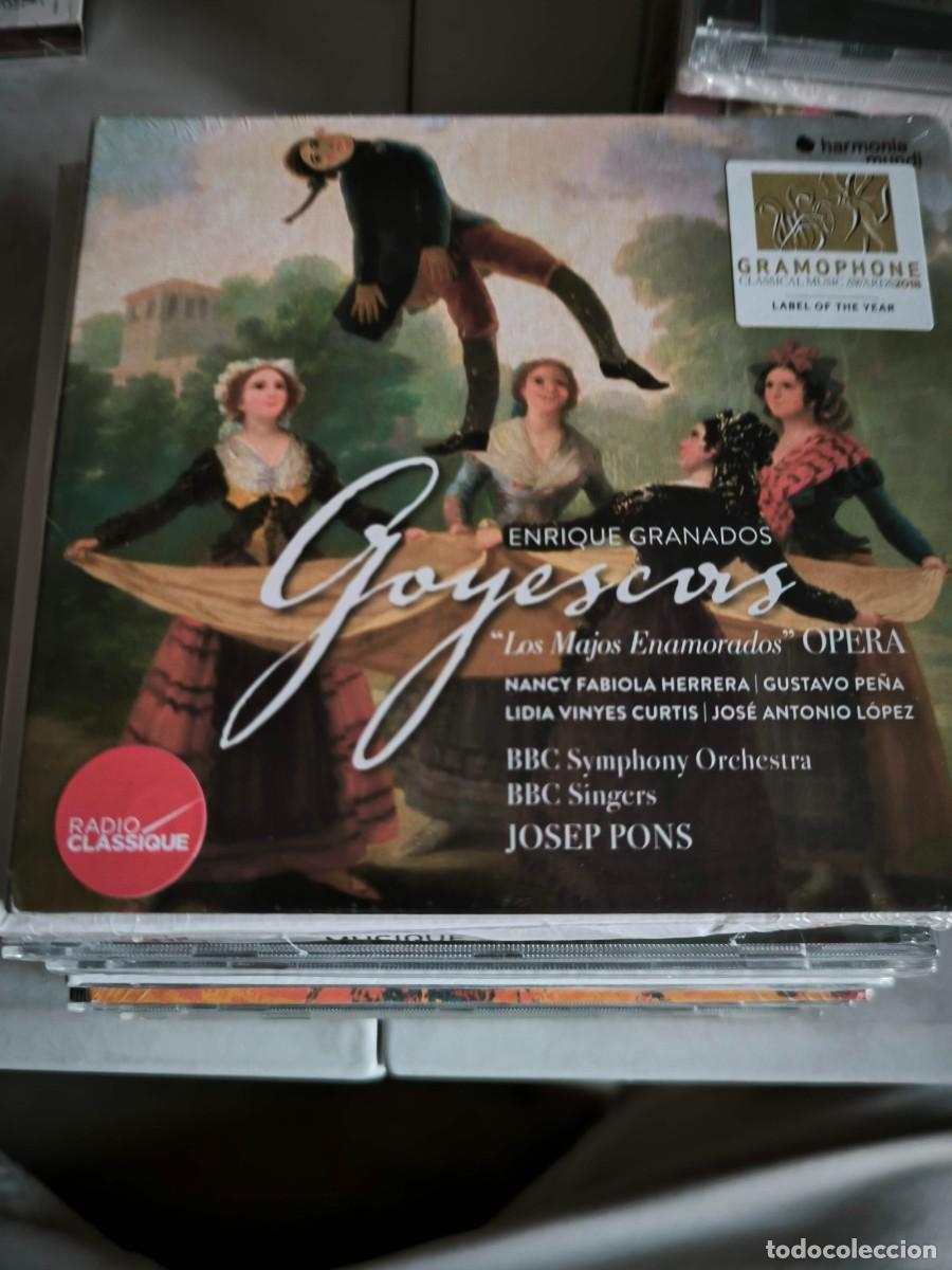 CDs de m&uacute;sica: CD ENRIQUE GRANADOS GOYESCAS JOSEP PONS
