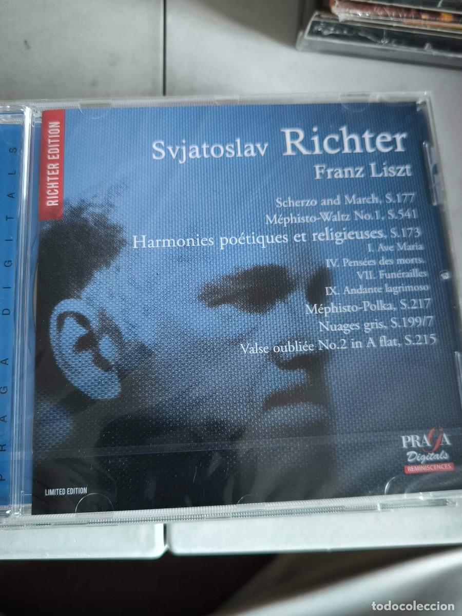 CDs de m&uacute;sica: CD SVJATOSLAV RICHTER FRANZ LISZT