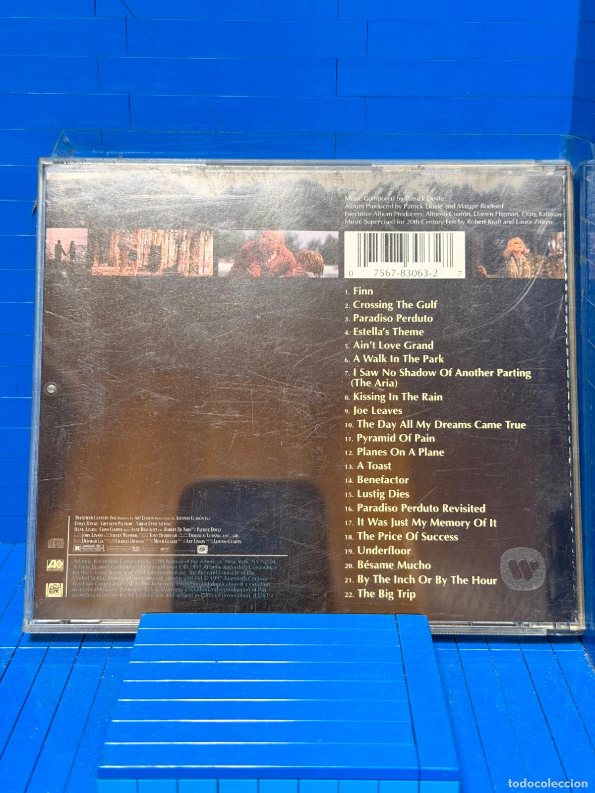 CDs de m&uacute;sica: GREAT EXPECTATIONS (THE SCORE) &ndash; PATRICK DOYLE &ndash; 1997 &ndash; CD - Foto 2
