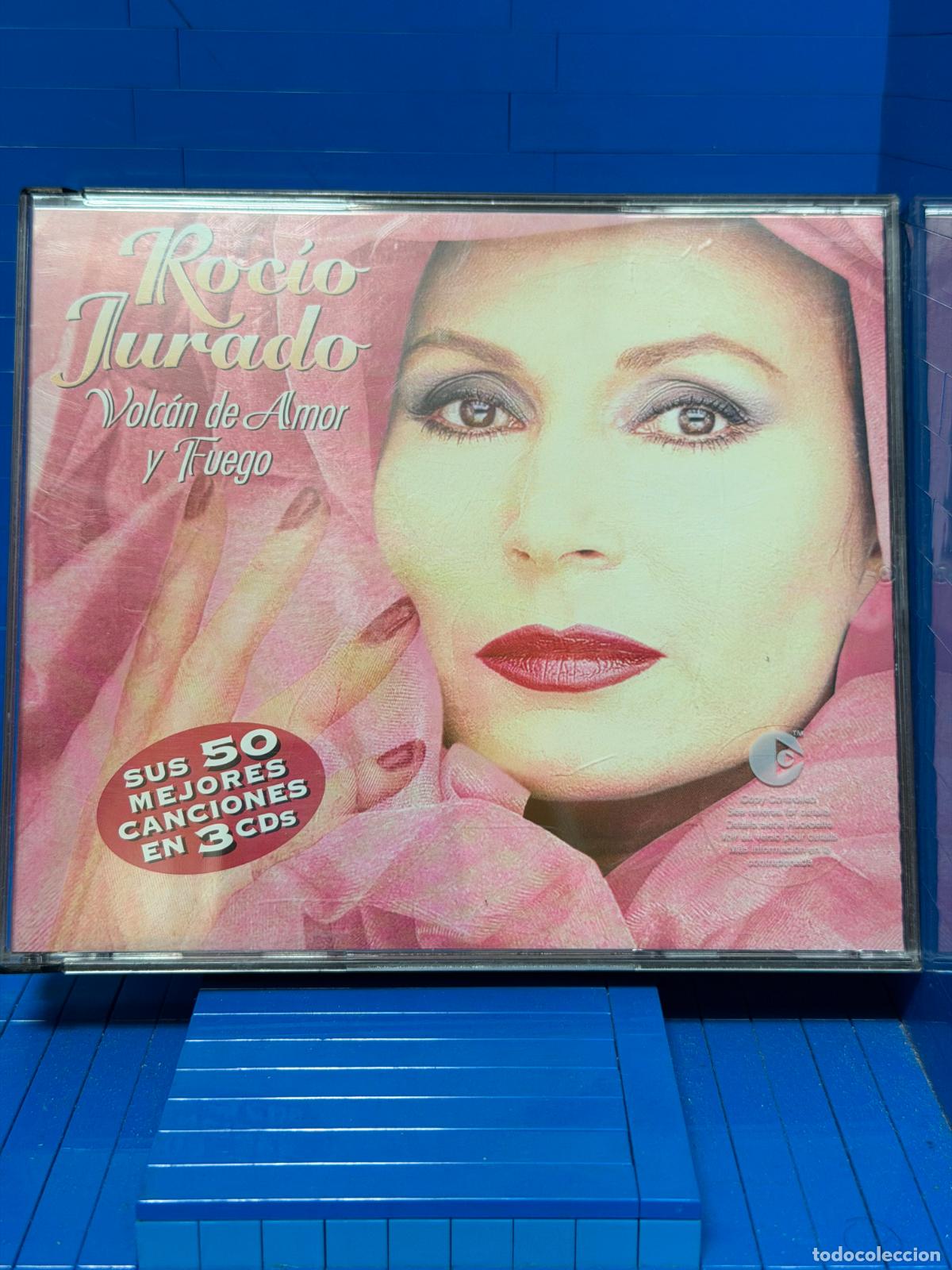 CDs de m&uacute;sica: VOLC&Aacute;N DE AMOR Y FUEGO &ndash; ROCIO JURADO &ndash; 2004 &ndash; CD