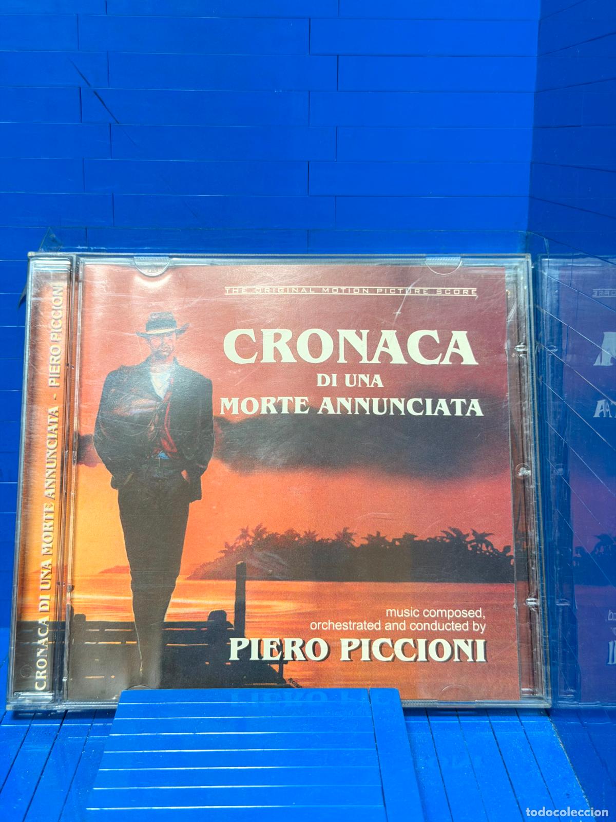CDs de m&uacute;sica: CRONACA DI UNA MORTE ANNUNCIATA (ORIGINAL MOTION PICTURE SOUNDTRACK) &ndash; PIERO PICCIONI &ndash; 2002 &ndash; CD