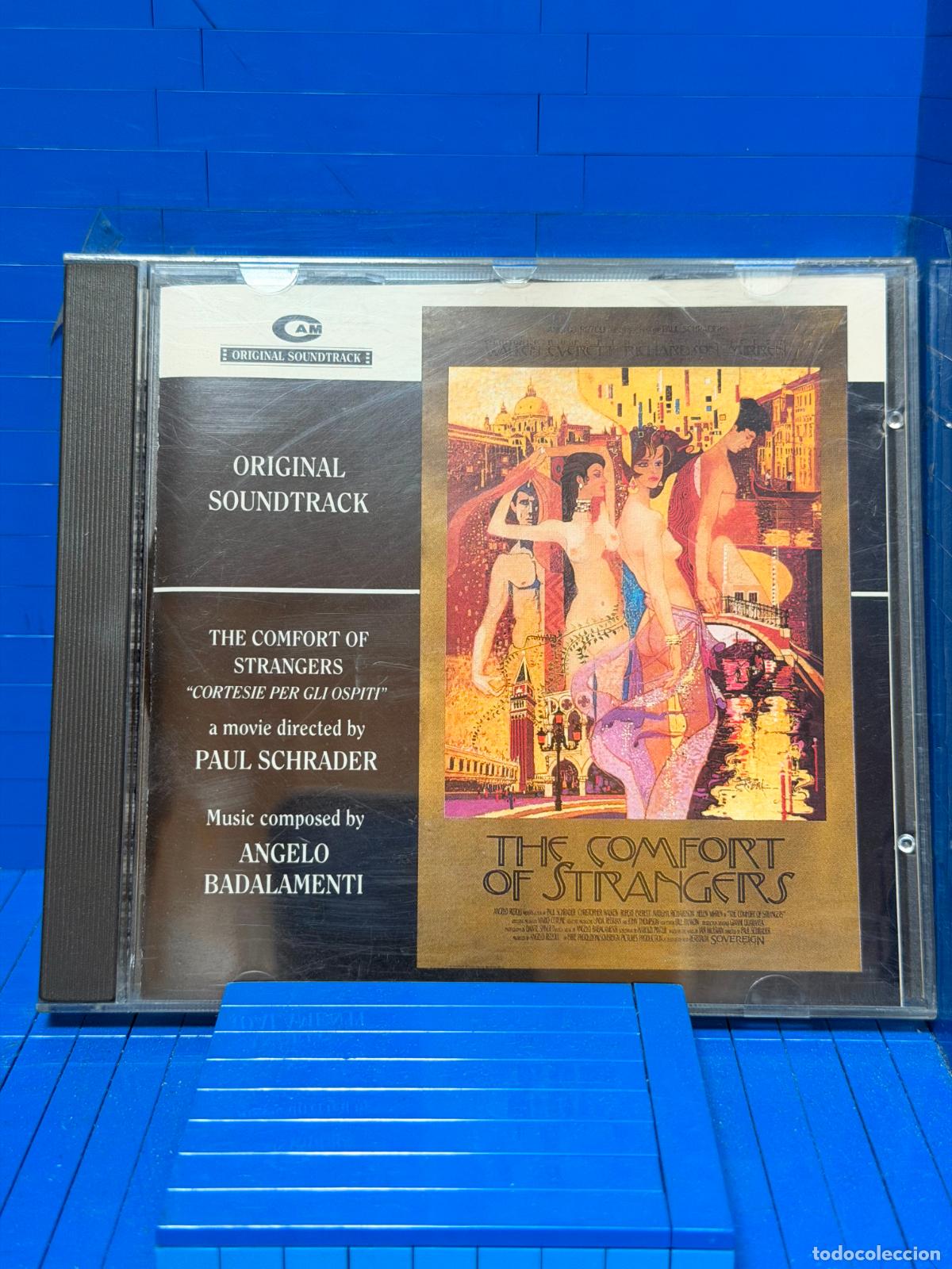 CDs de m&uacute;sica: THE COMFORT OF STRANGERS (ORIGINAL SOUNDTRACK) &ndash; ANGELO BADALAMENTI &ndash; 1990 &ndash; CD
