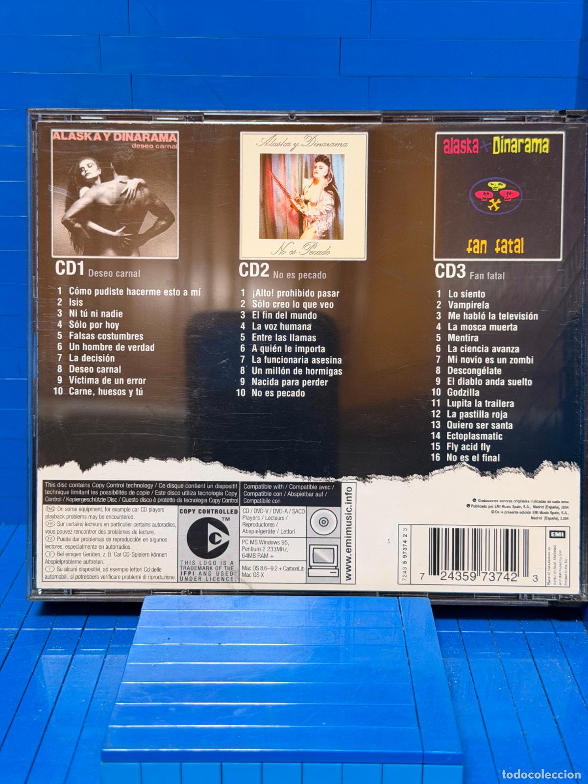 CDs de m&uacute;sica: FUNDAMENTALES &ndash; ALASKA Y DINARAMA &ndash; 2004 &ndash; CD - Foto 2