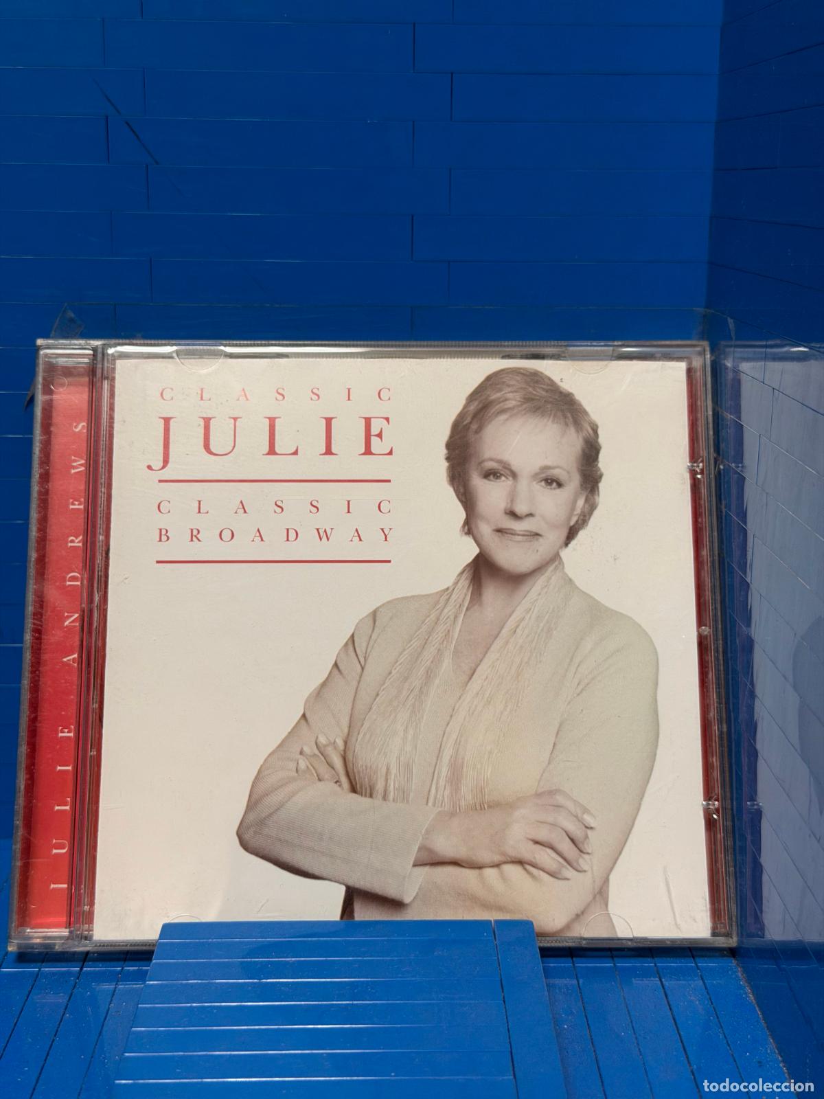 CDs de m&uacute;sica: CLASSIC JULIE, CLASSIC BROADWAY &ndash; JULIE ANDREWS &ndash; 2001 &ndash; CD