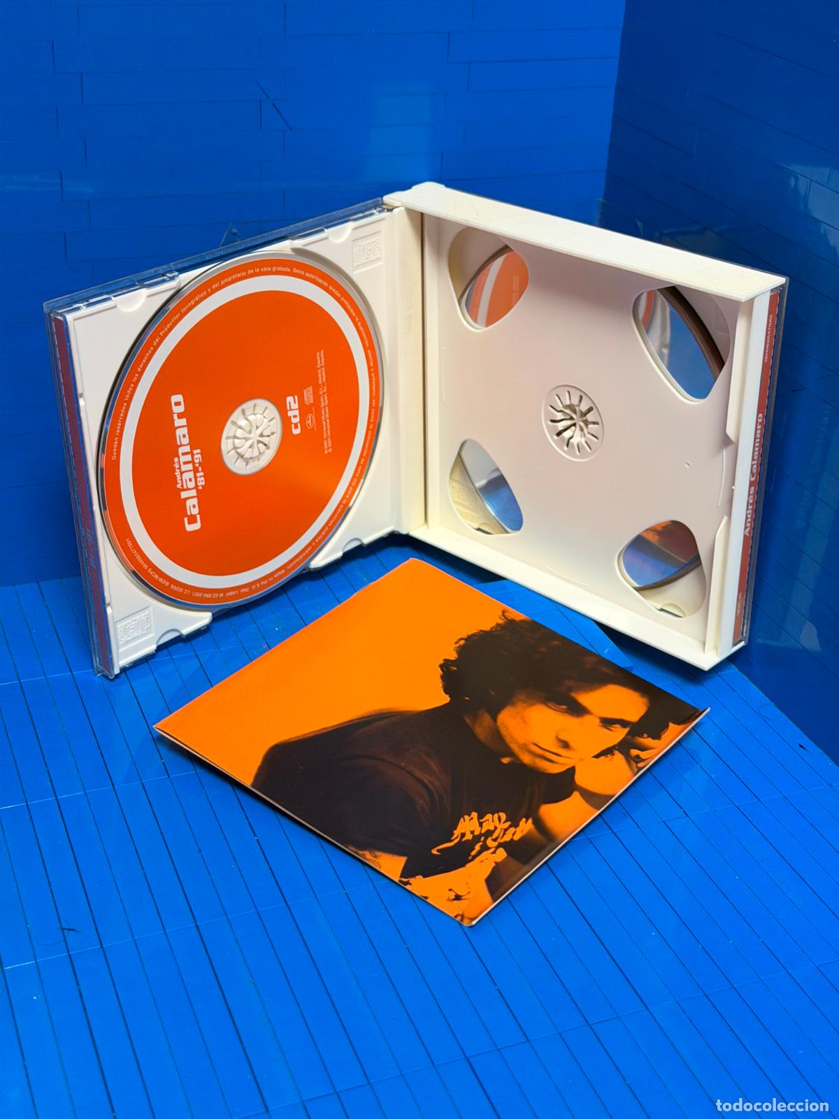CDs de m&uacute;sica: 81-91 &ndash; ANDR&Eacute;S CALAMARO &ndash; CD - Foto 3