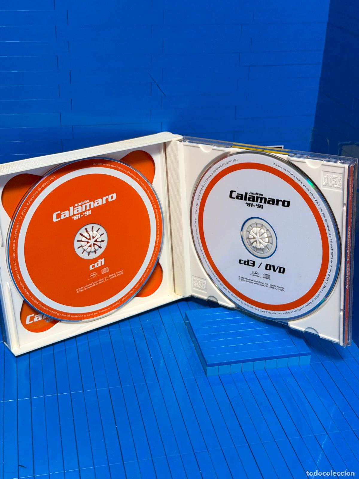CDs de m&uacute;sica: 81-91 &ndash; ANDR&Eacute;S CALAMARO &ndash; CD - Foto 4