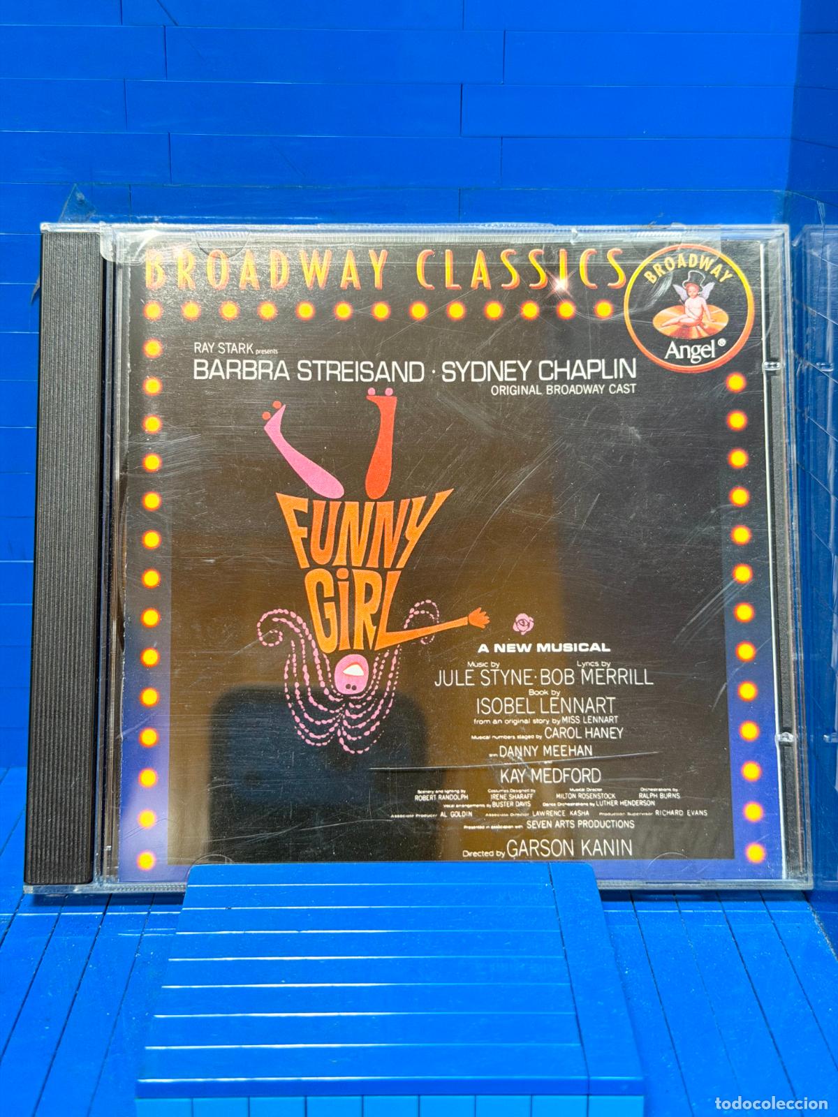 CDs de m&uacute;sica: FUNNY GIRL (ORIGINAL BROADWAY CAST RECORDING) &ndash; BARBRA STREISAND, SYDNEY CHAPLIN &ndash; 1992 &ndash; CD