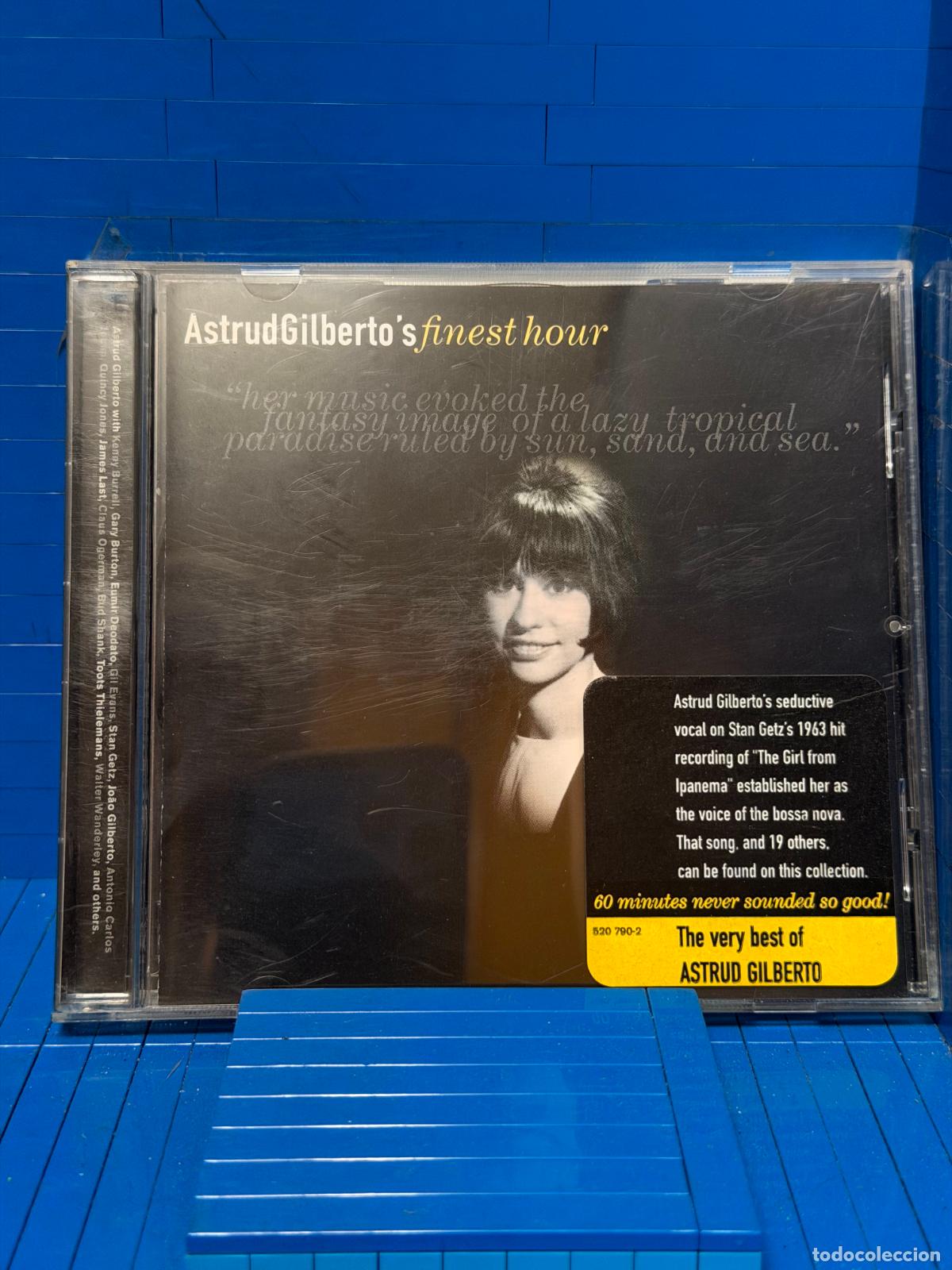 CDs de m&uacute;sica: ASTRUD GILBERTO'S FINEST HOUR &ndash; ASTRUD GILBERTO &ndash; 2001 &ndash; CD