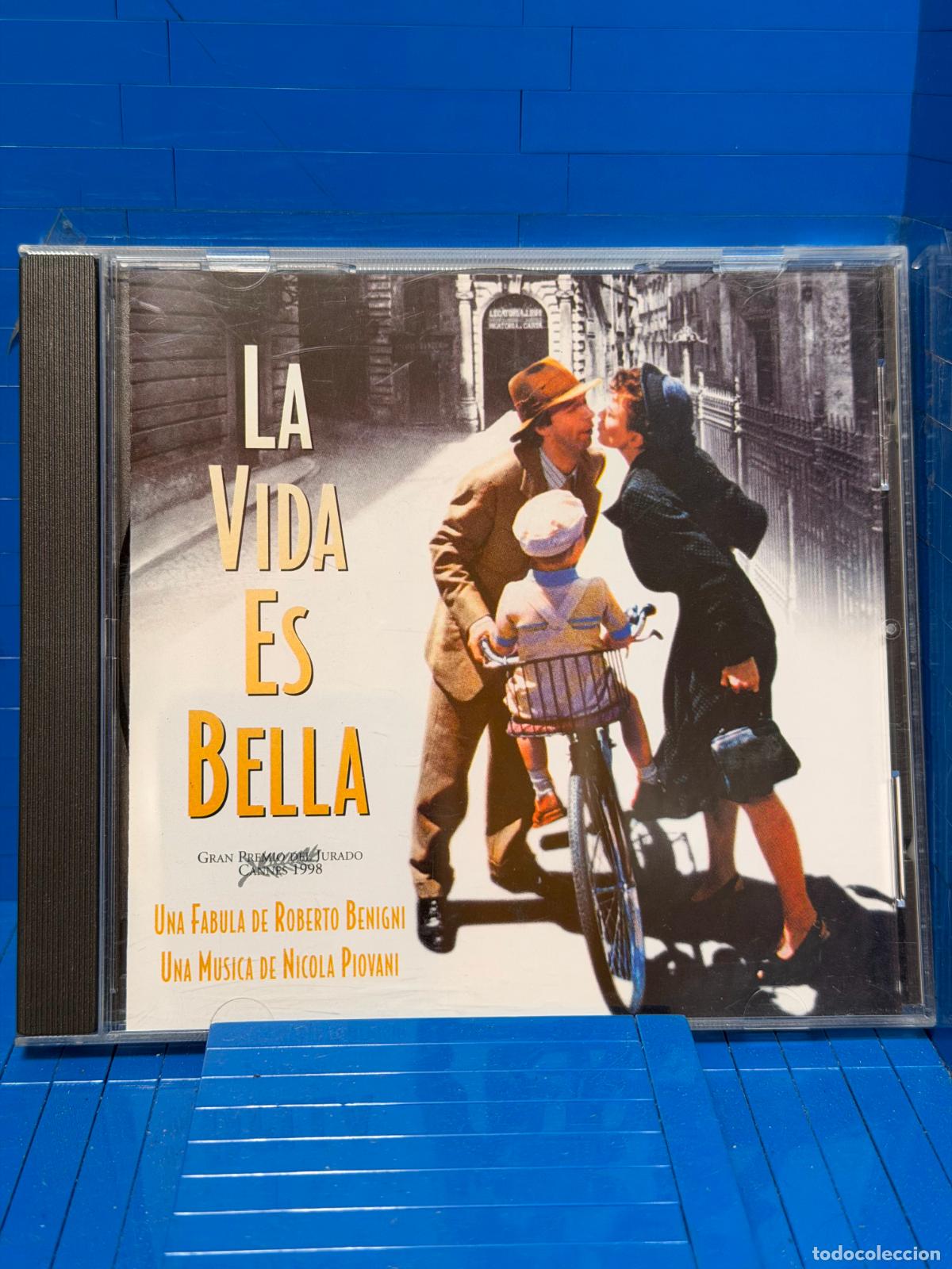 CDs de m&uacute;sica: LA VIDA ES BELLA (LA VITA &Egrave; BELLA) &ndash; NICOLA PIOVANI &ndash; 1997 &ndash; CD