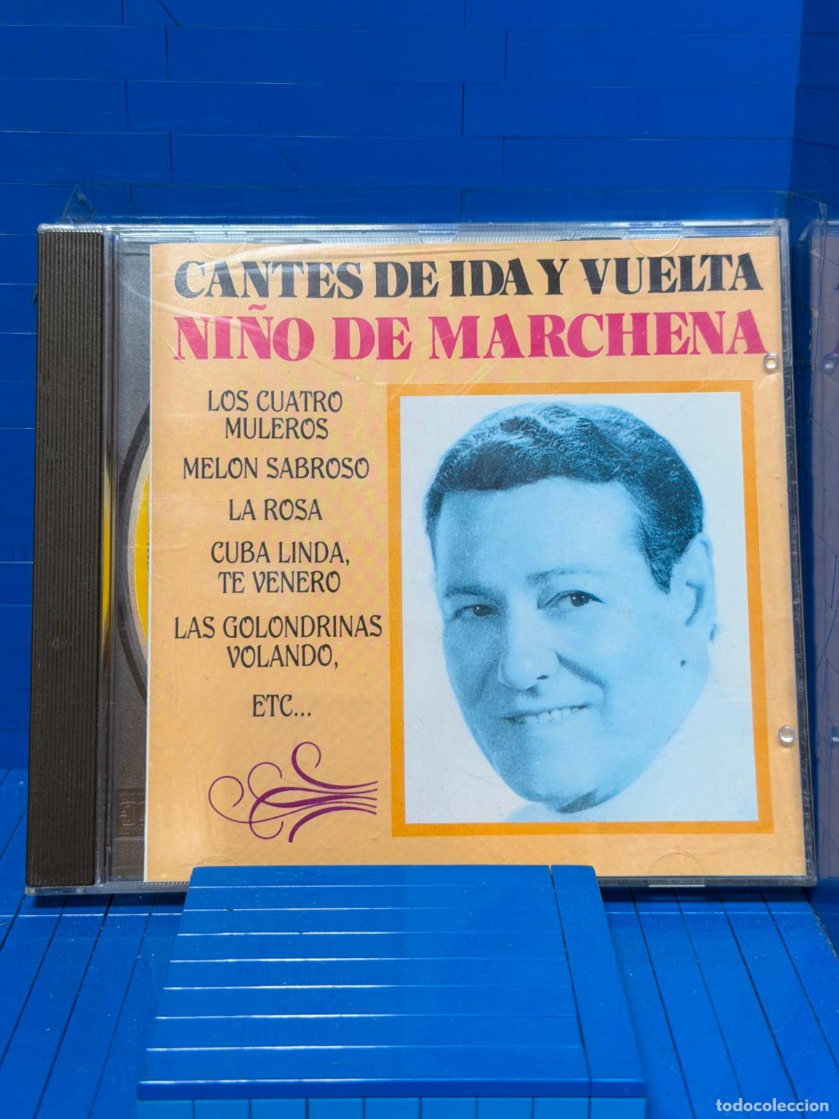 CDs de m&uacute;sica: CANTES DE IDA Y VUELTA &ndash; NI&Ntilde;O DE MARCHENA &ndash; 1992 &ndash; CD