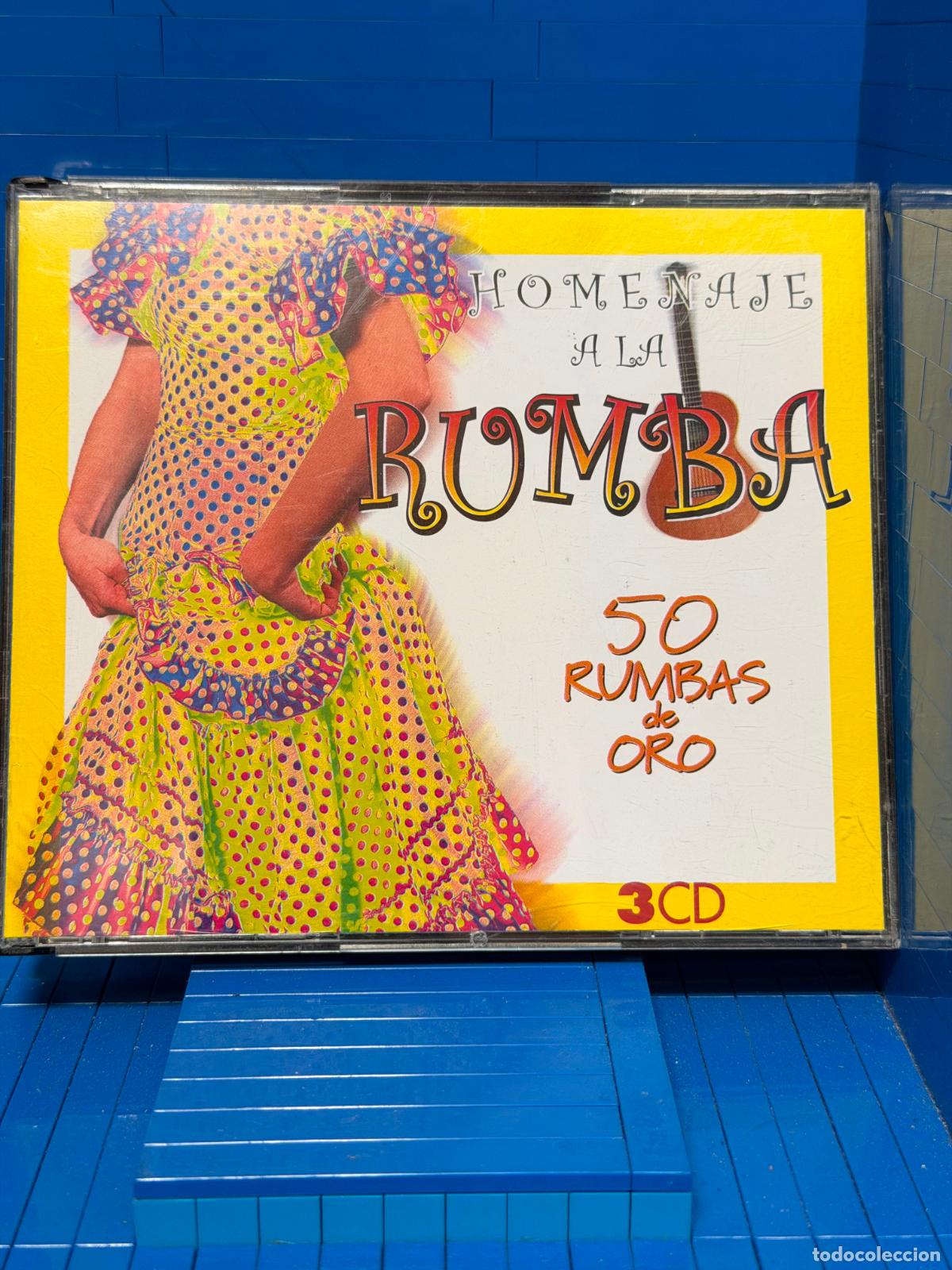 CDs de m&uacute;sica: HOMENAJE A LA RUMBA - 50 RUMBAS DE ORO &ndash; &mdash; &ndash; CD