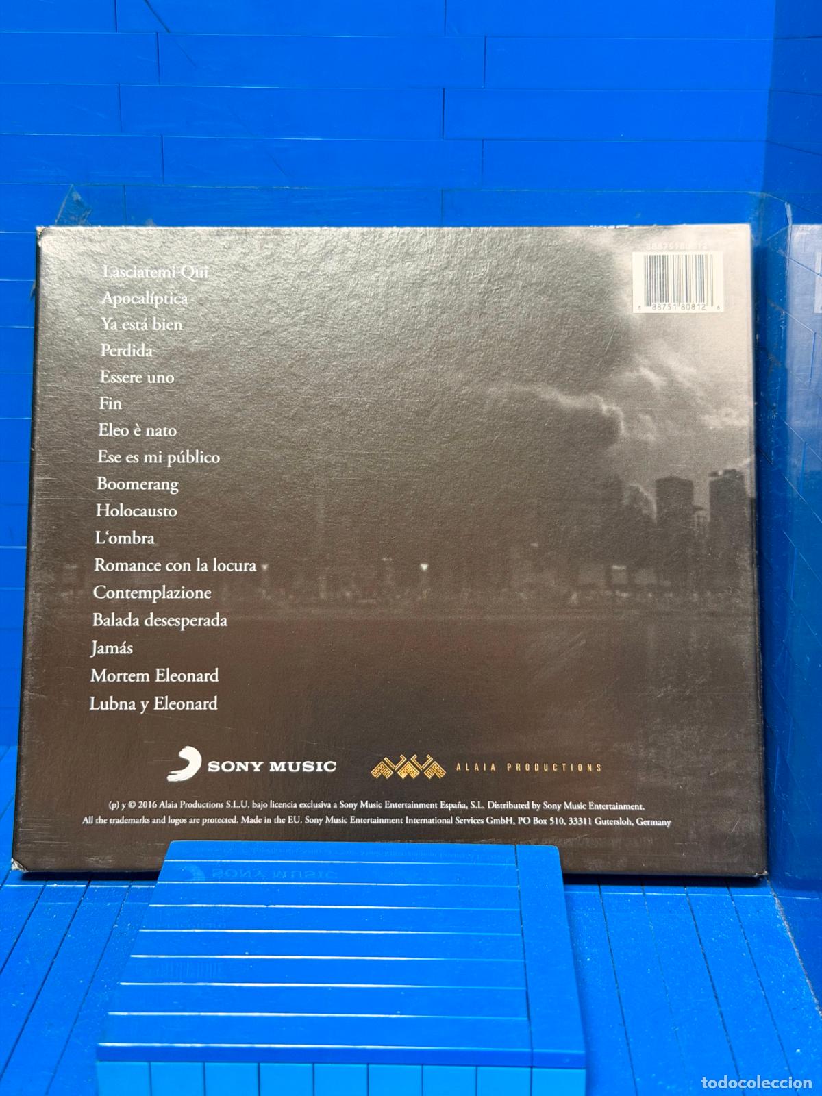 CDs de m&uacute;sica: LVBNA &ndash; M&Oacute;NICA NARANJO &ndash; 2016 &ndash; CD - Foto 2