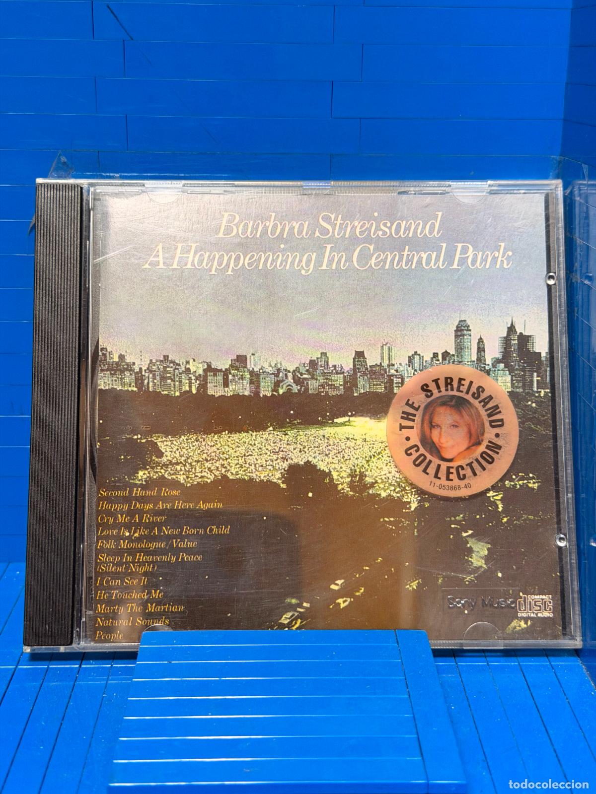 CDs de m&uacute;sica: A HAPPENING IN CENTRAL PARK &ndash; BARBRA STREISAND &ndash; 1994 &ndash; CD