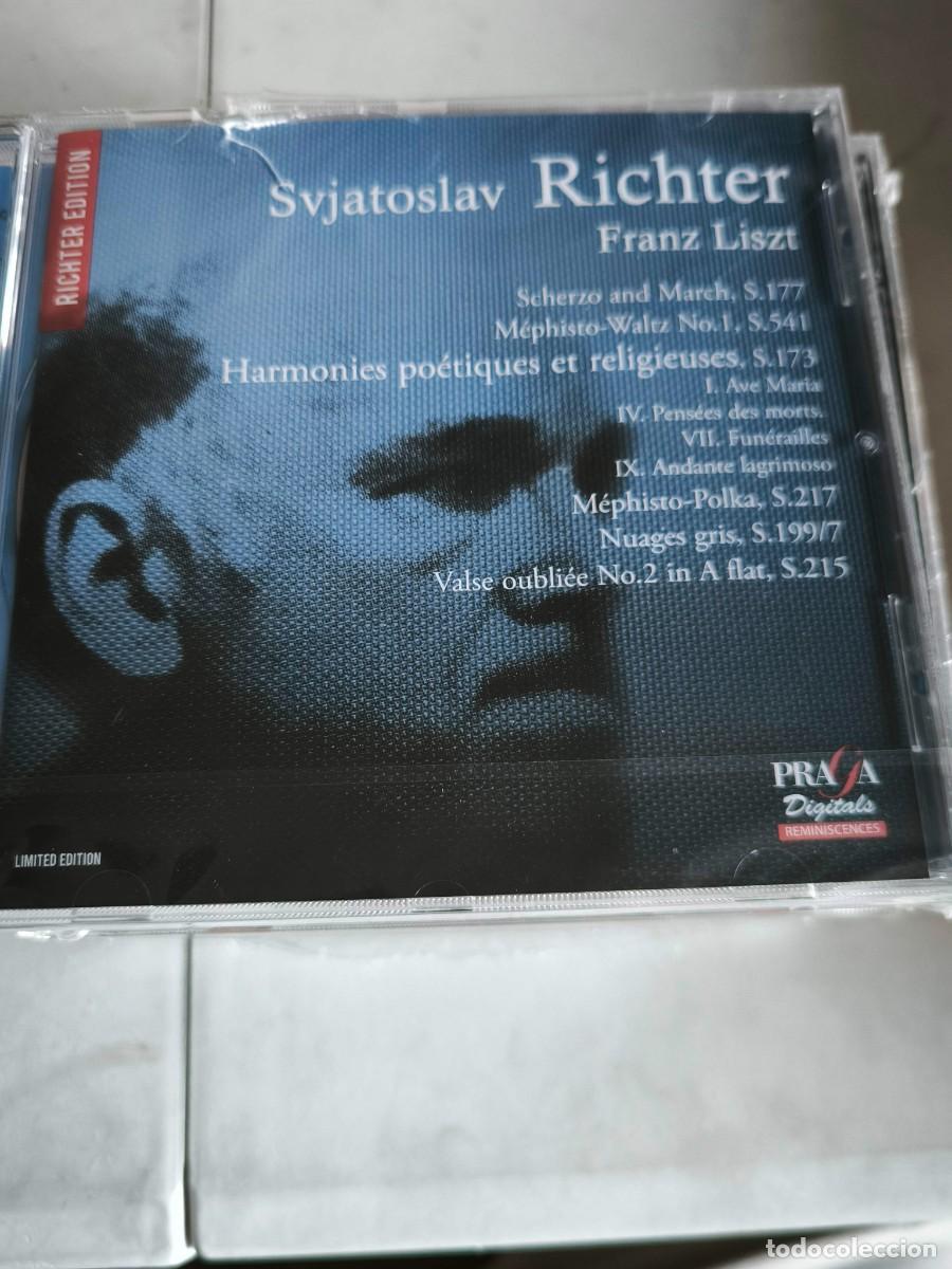 CDs de m&uacute;sica: CD SVAJATOSLAV RICHTER FRANZ LISZT