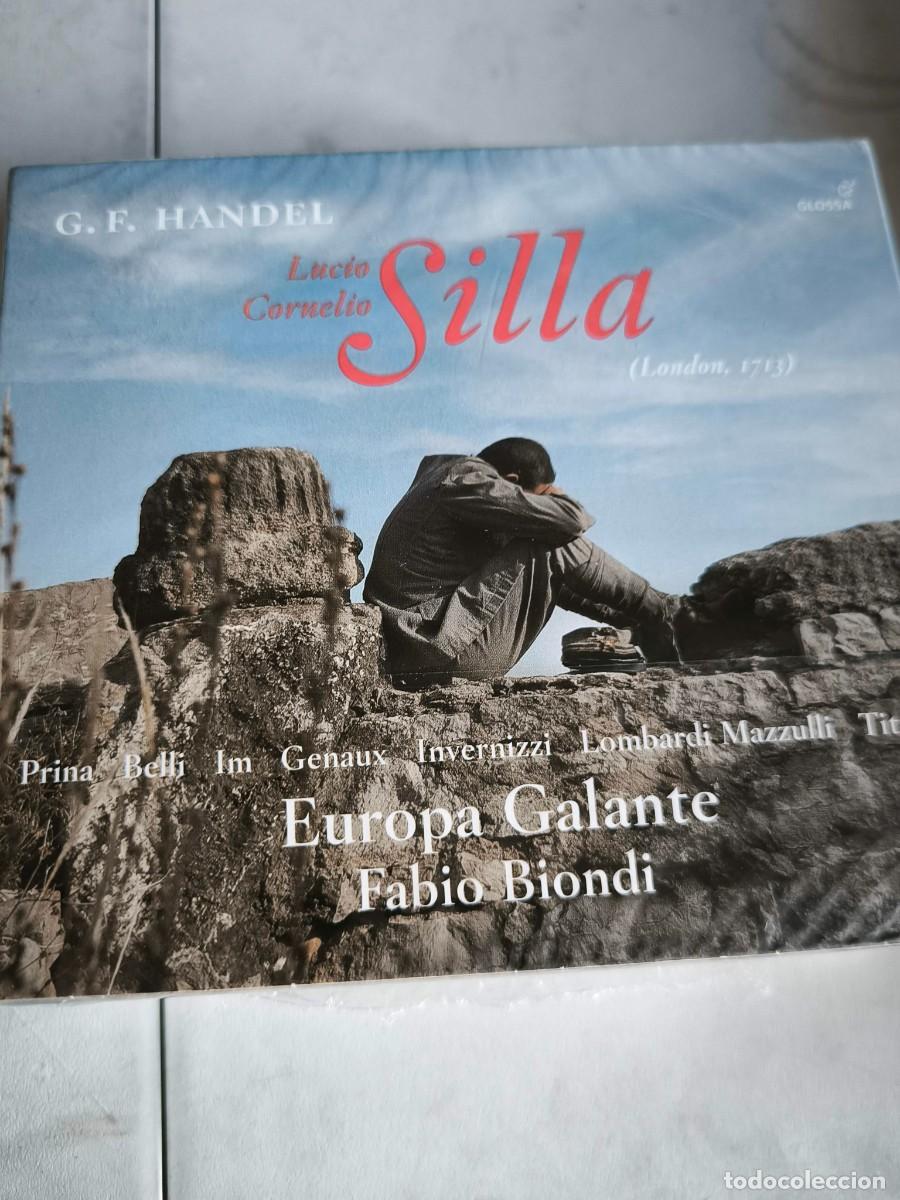 CDs de m&uacute;sica: CD LUCIO CORNELIO SILLA EUROPA GALANTE HANDEL