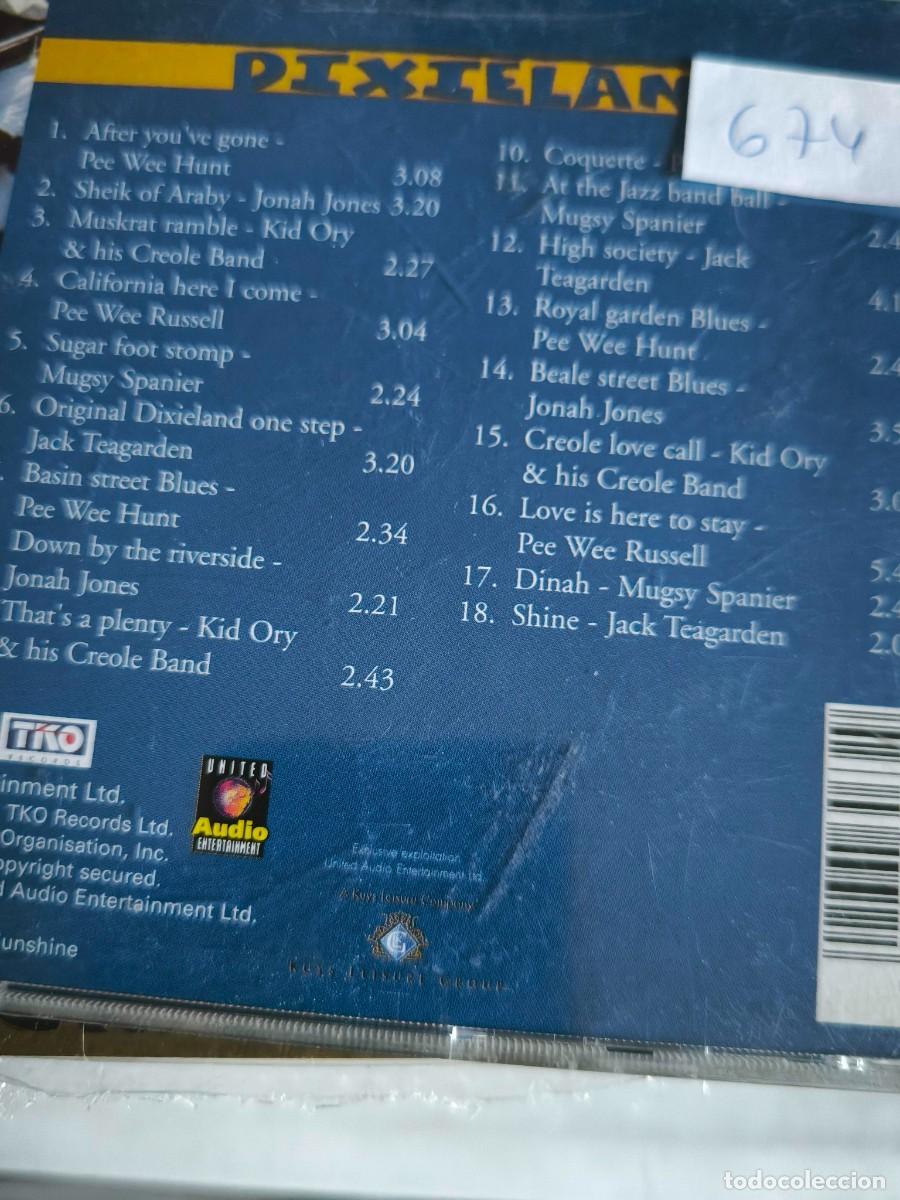 CDs de m&uacute;sica: CD DIXILANG ORIGINAL ARTITS - Foto 2