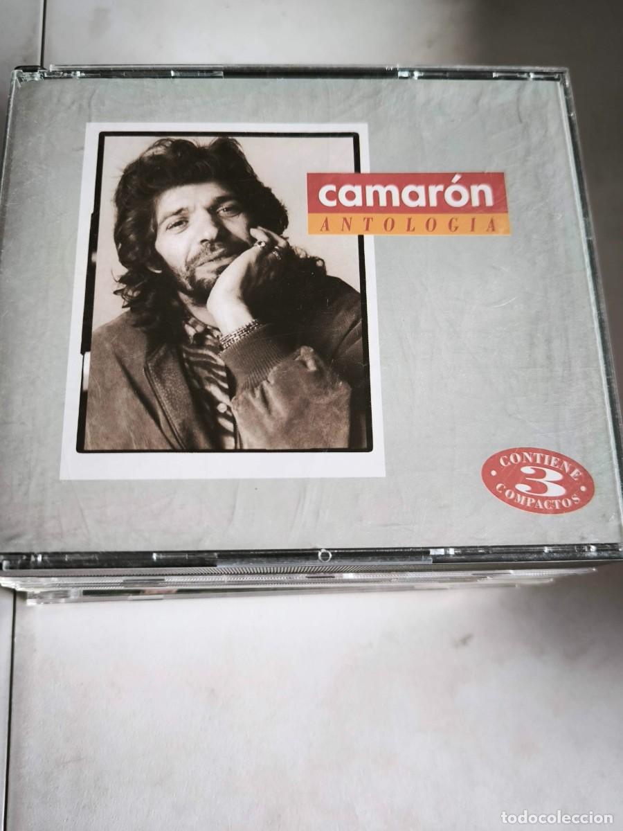 CDs de m&uacute;sica: CAMARON ANTOLOGIA - TRIPLE CD MERCURY 1996 - 54 TEMAS, FLAMENCO, PACO DE LUCIA, TOMATITO