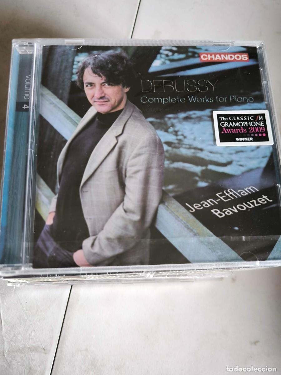 CDs de m&uacute;sica: CD DEBUSSY COMPLETE WORKS FOR PIANO