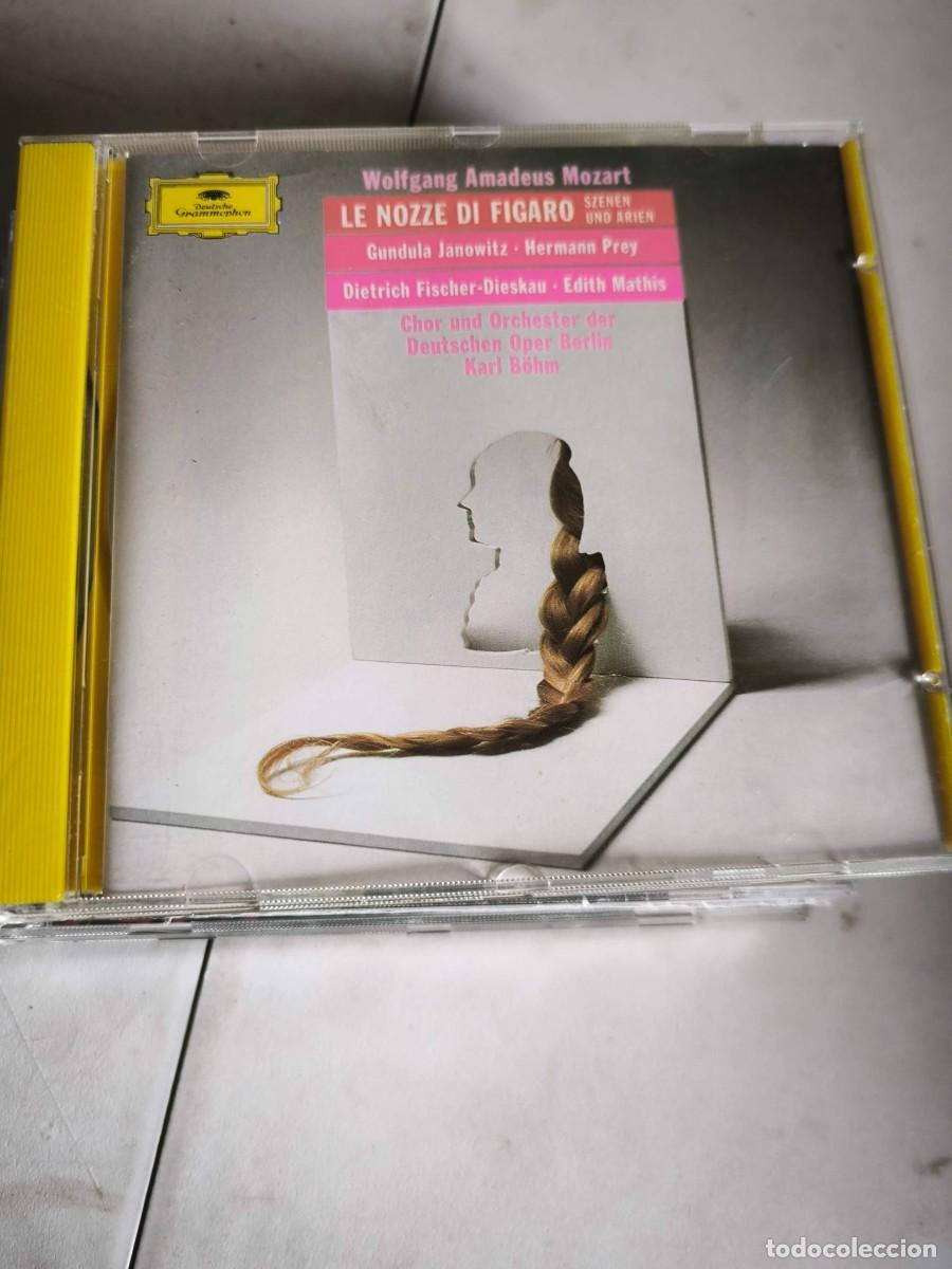 CDs de m&uacute;sica: CD LE NOZZE DI FIGARO GUNDULA HERMANN PREY