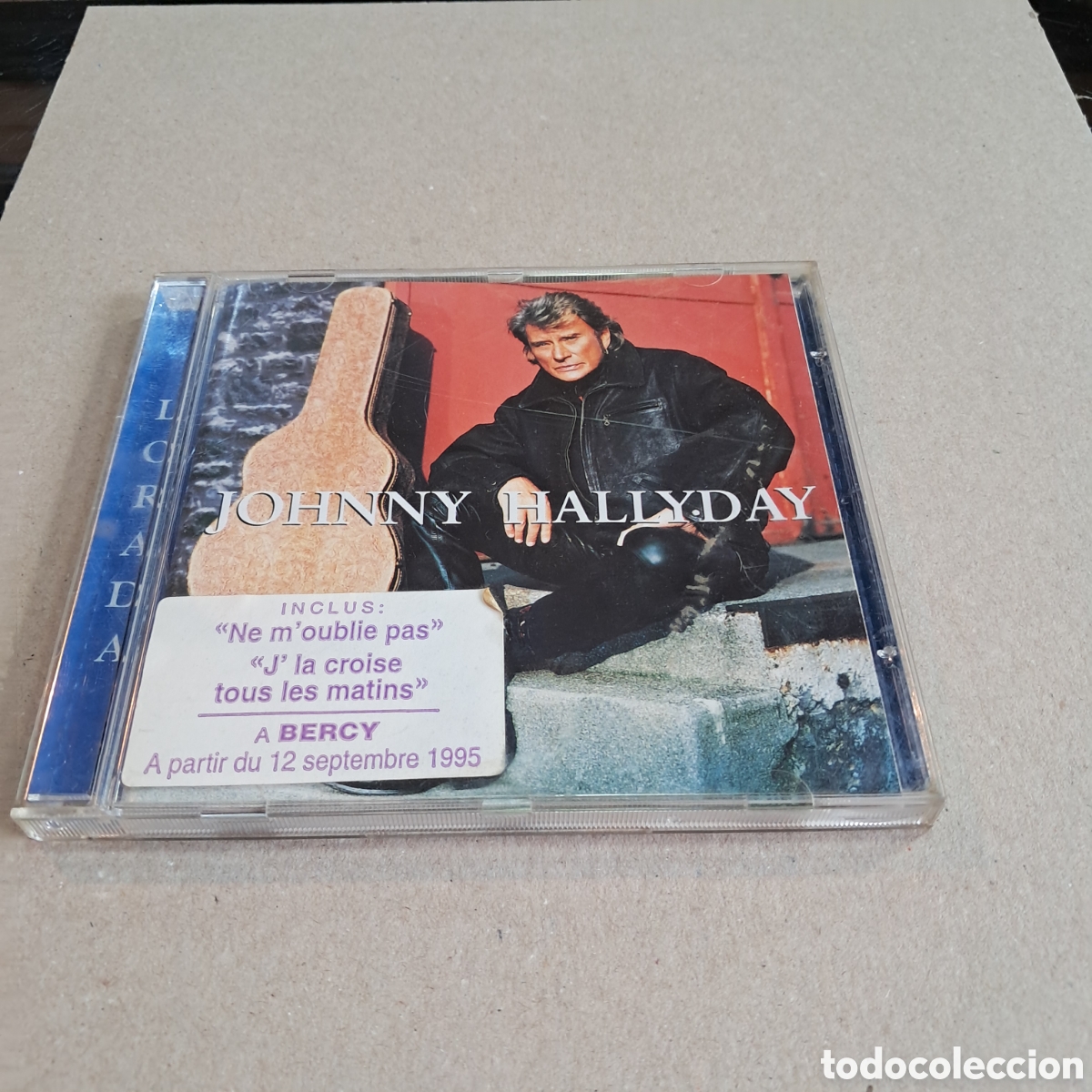CDs de m&uacute;sica: Johnny Hallyday, cote coeur,CD, compact disc