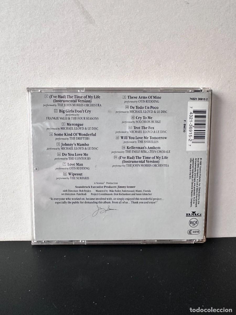 CDs de m&uacute;sica: Dirty Dancing (Original Soundtrack) (CD) - Foto 2