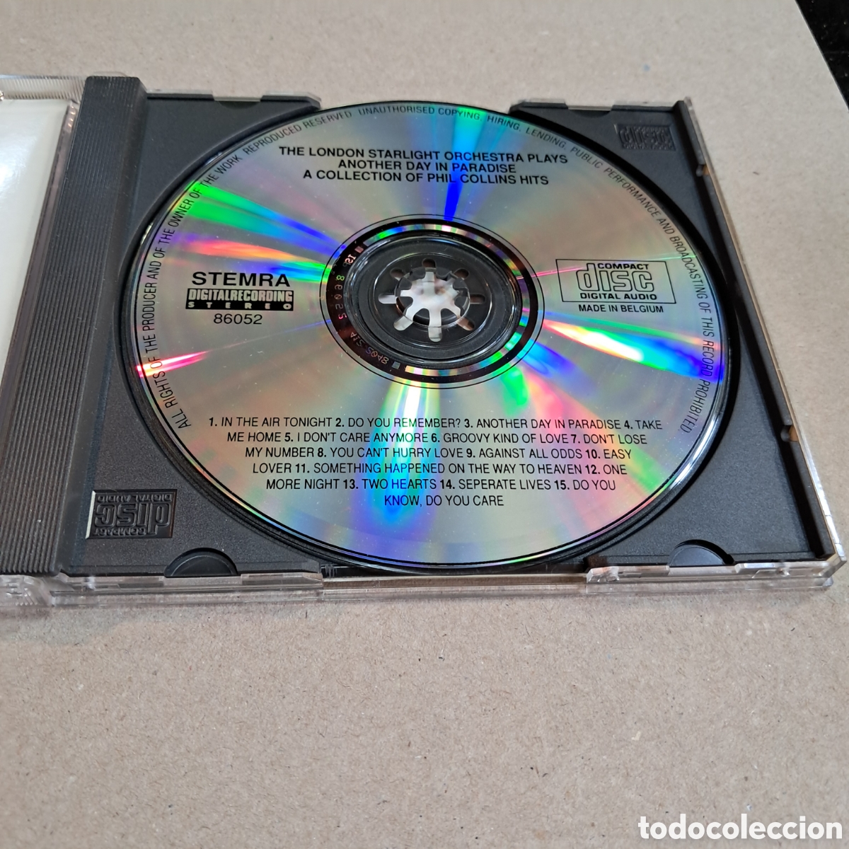 CDs de m&uacute;sica: Phil Collins hits, Another day in paradise, Compact disc, CD - Foto 2