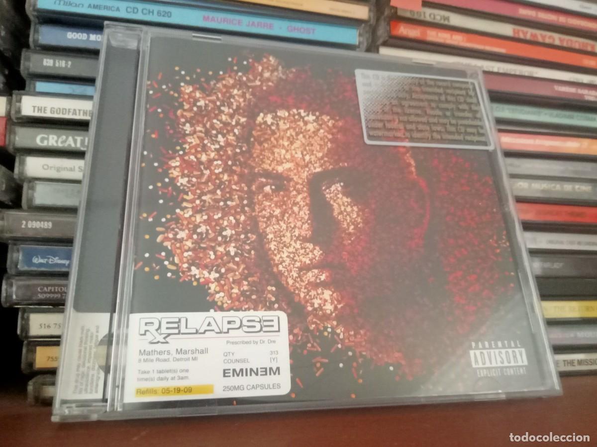 CDs de m&uacute;sica: Eminem, relapse - cd