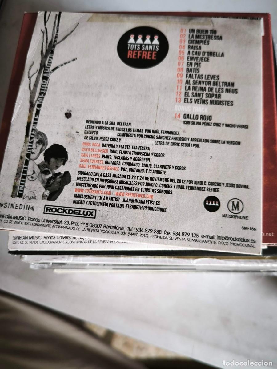 CDs de m&uacute;sica: CD TOTS SANTS REFREE - Foto 2