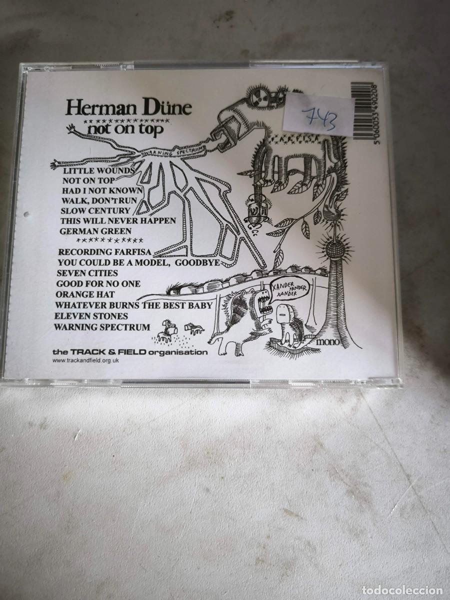 CDs de m&uacute;sica: CD HERMAN DUNE NOT ON TOP - Foto 2