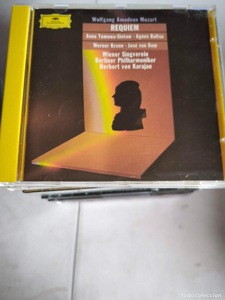 CDs de m&uacute;sica: CD REGUIEM MOZART KARAJAN