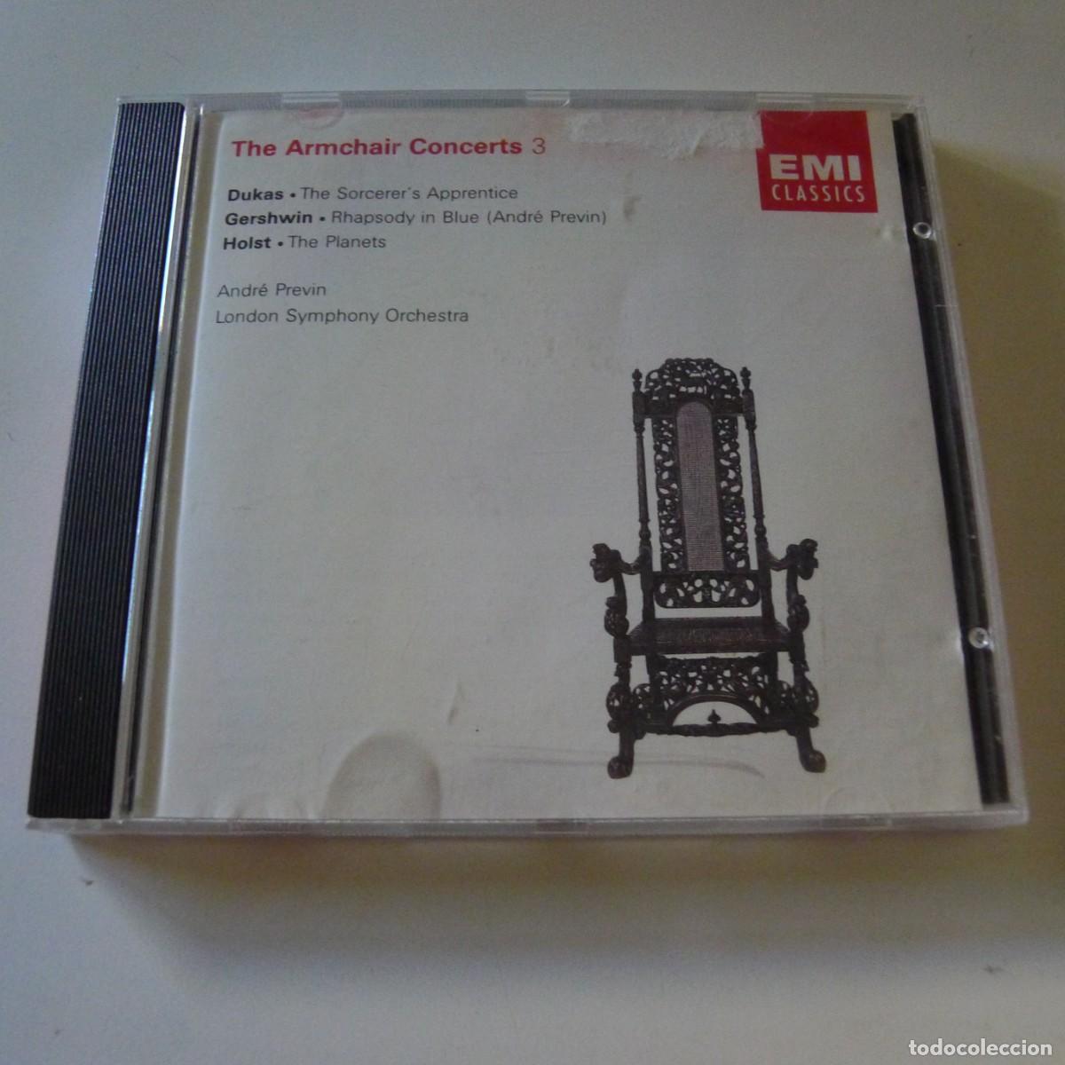 CDs de m&uacute;sica: Dukas , Gershwin , Holst , Andr&eacute; Previn, London Symphony Orchestra &ndash; The Armchair Concerts 3 CD