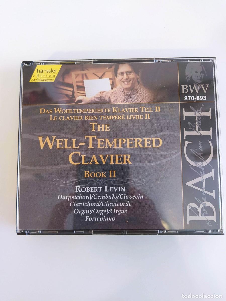 CDs de m&uacute;sica: CD J.S.BACH Well-Tempered Clavier BOOK 2. Robert Levin