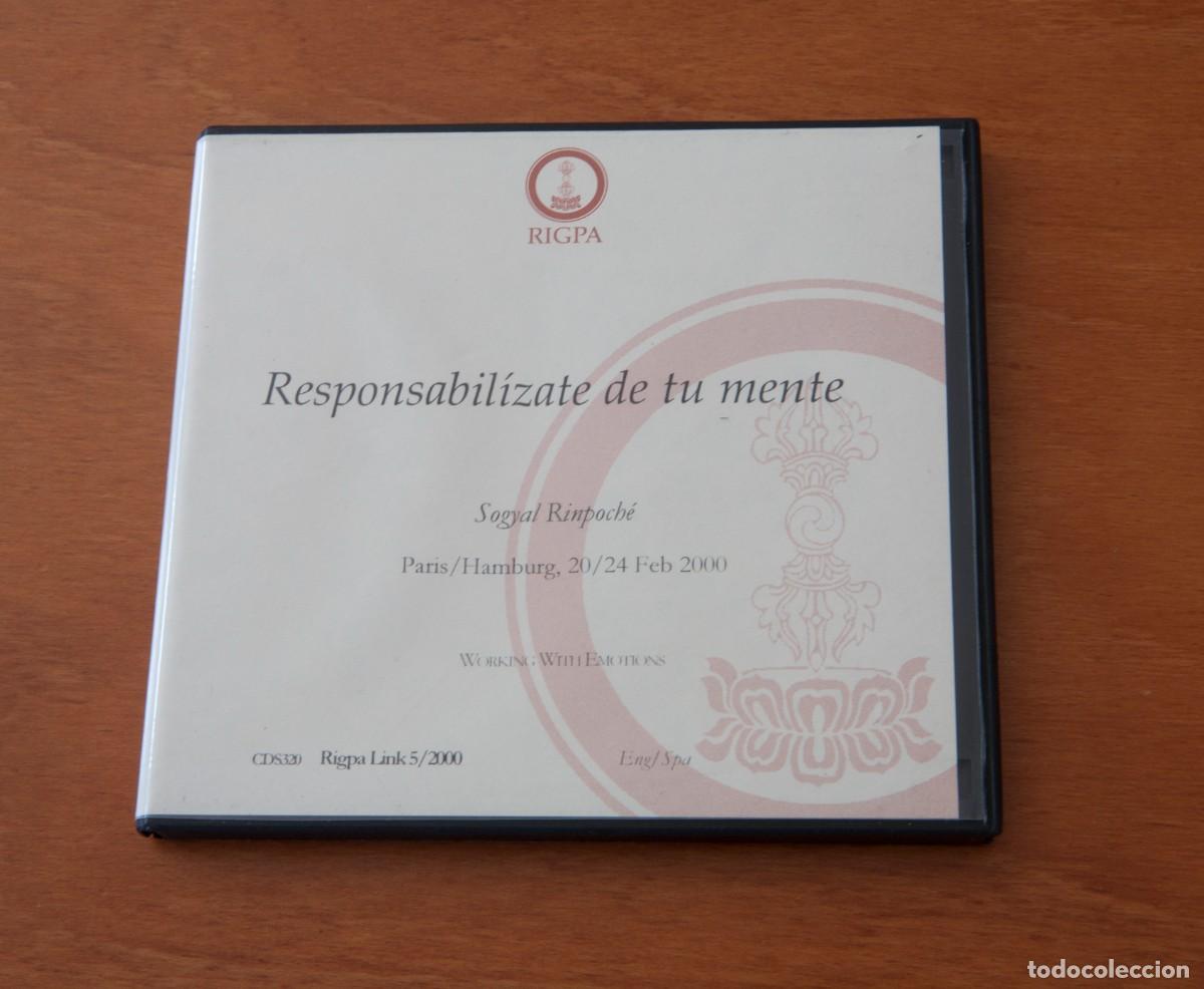 CDs de m&uacute;sica: Responsabiliza tu mente Sogyal Rimpoch&eacute; Paris/Hamburg, 20/24 Feb 2000 Working; wrm Emotions Cd320 Ri