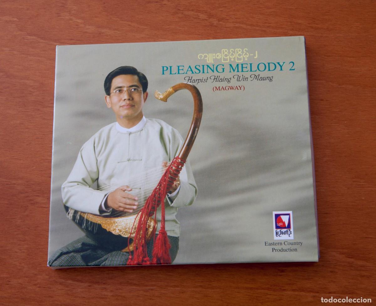CDs de m&uacute;sica: PLEASING MELODY 2 Harpist Hlaing Win Maung (MAGWAY) Eastern Countri Production Myanmar. Ph: 240966(E