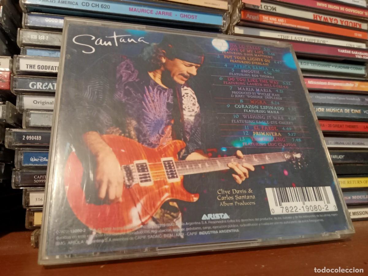 CDs de m&uacute;sica: Santana - Supernatural - cd 1999 &bull; Argentina