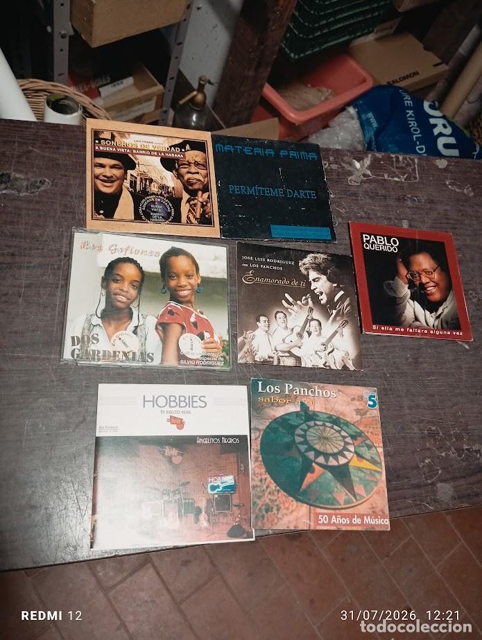CDs de m&uacute;sica: LOTE 7 CD SINGLE PABLO LEGANES , LOS PANCHOS Y MAS