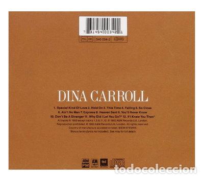 CDs de m&uacute;sica: Dina Carroll- 0731454003421