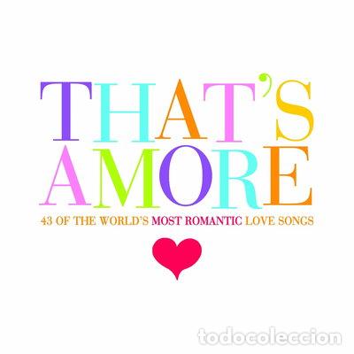 CDs de m&uacute;sica: That's Amore- 5099969532825
