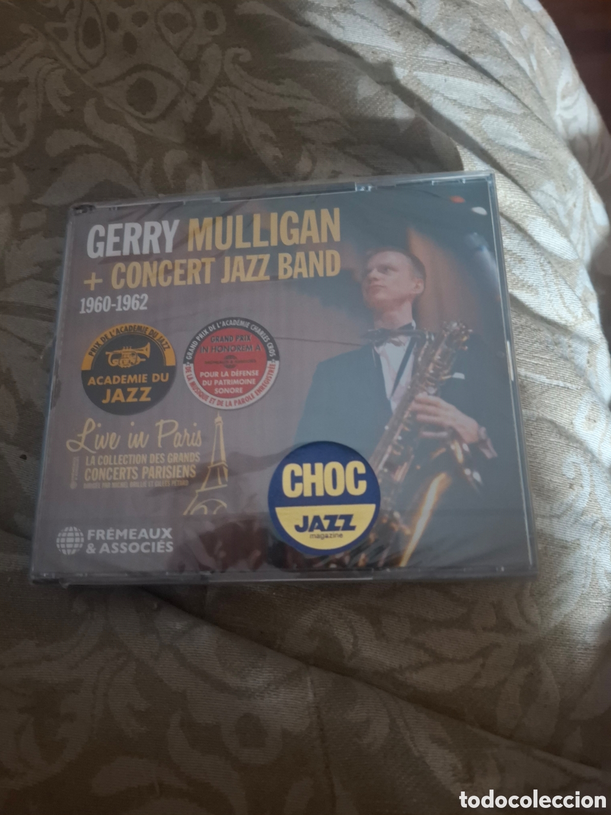 CDs de m&uacute;sica: Gerry Mulligan +Concert Jazz Band. Live In Par&iacute;s 1960-1962 3 cd ed Fremeaux