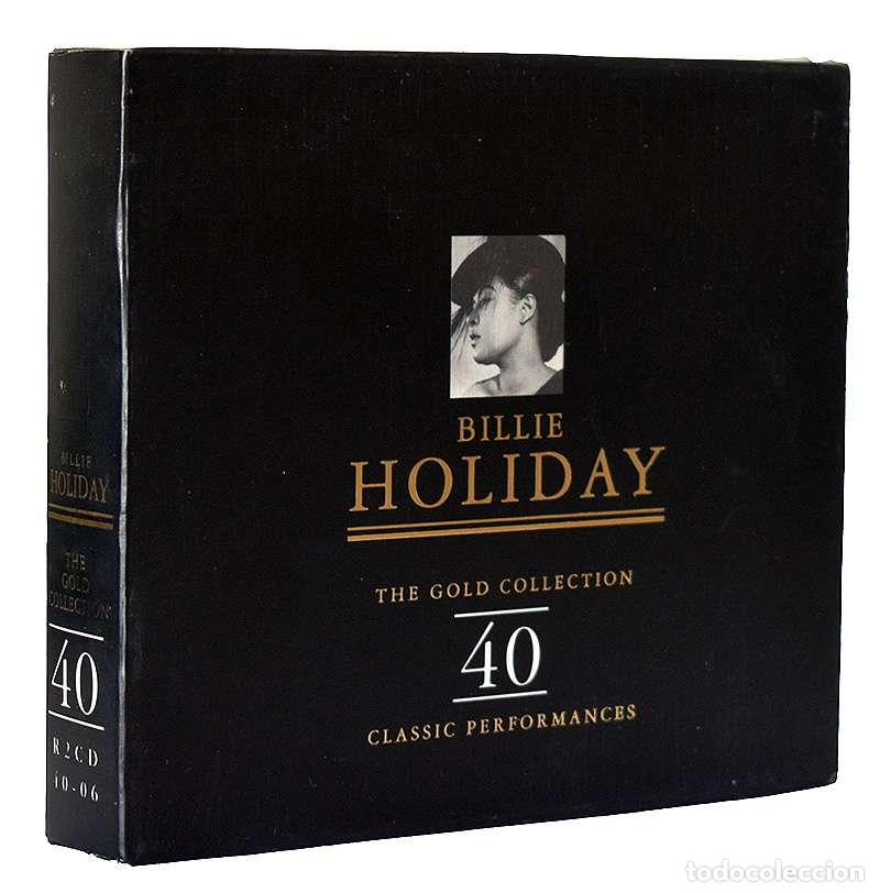 CDs de m&uacute;sica: Billie Holiday - The Gold Collection: 40 Classic Performances. 2 x CD