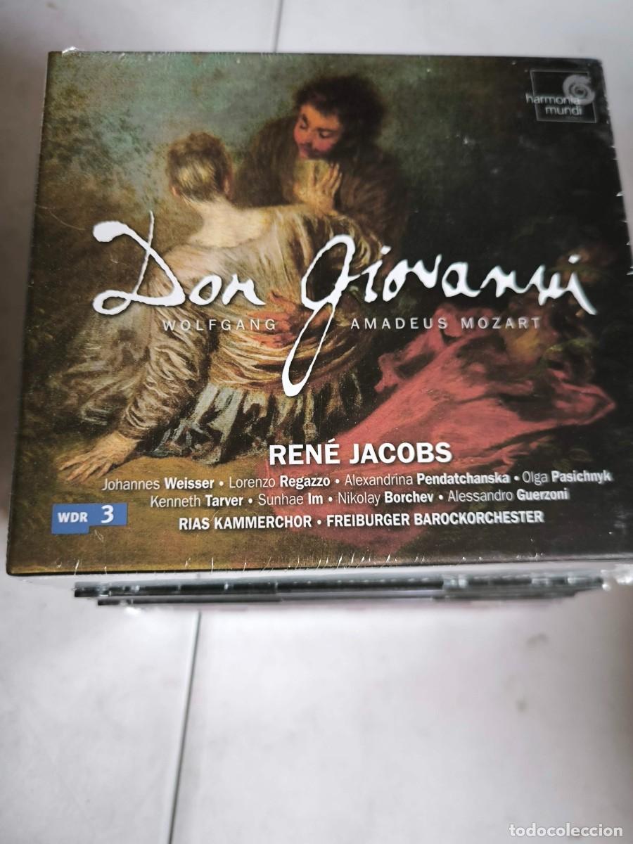 CDs de m&uacute;sica: CD DON GIOVANNI MOZART RENE JACOBS 3CDS