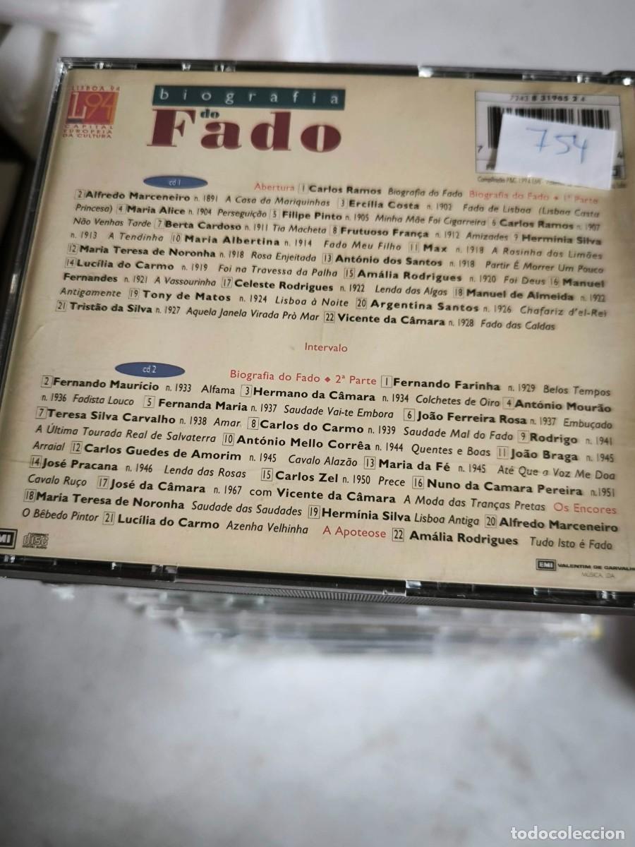 CDs de m&uacute;sica: CD BIOGRAFIA DE FADO - Foto 2