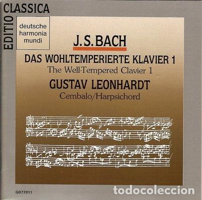 CDs de m&uacute;sica: Das Wohltemperierte Klavier 1- 0035627701122