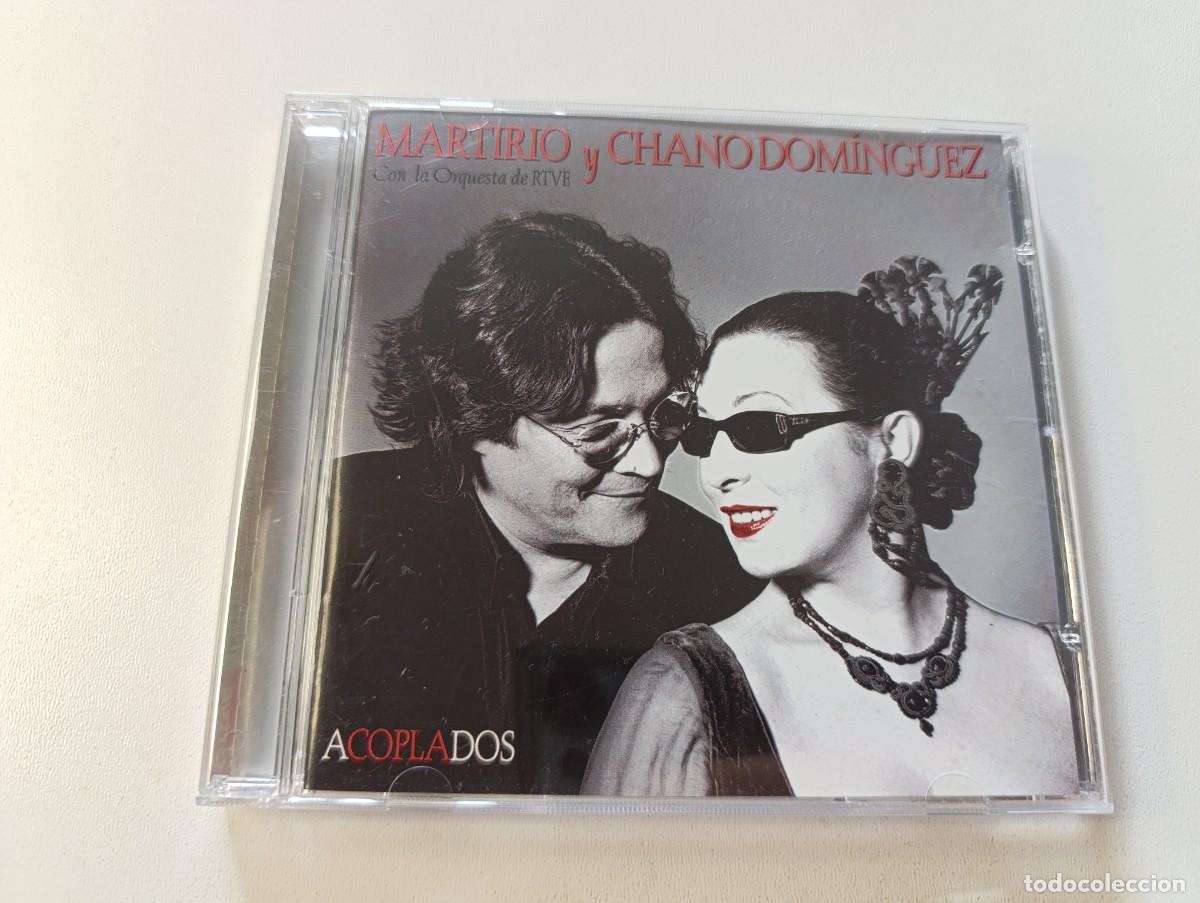 CDs de m&uacute;sica: MARTIRIO Y CHANO DOM&Iacute;NGUEZ 'Acoplados' CD &Aacute;lbum 2004 A Copla Dos Big Band Orquesta Sinf&oacute;nica RTVE