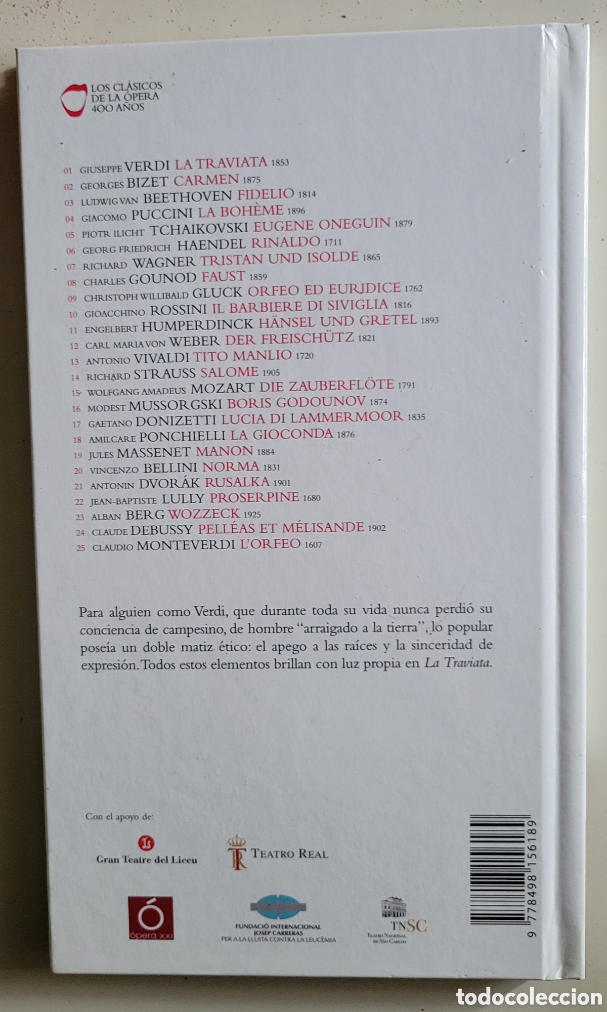 CDs de m&uacute;sica: Operas La Traviata y Aida de Giuseppe Verdi - Foto 3
