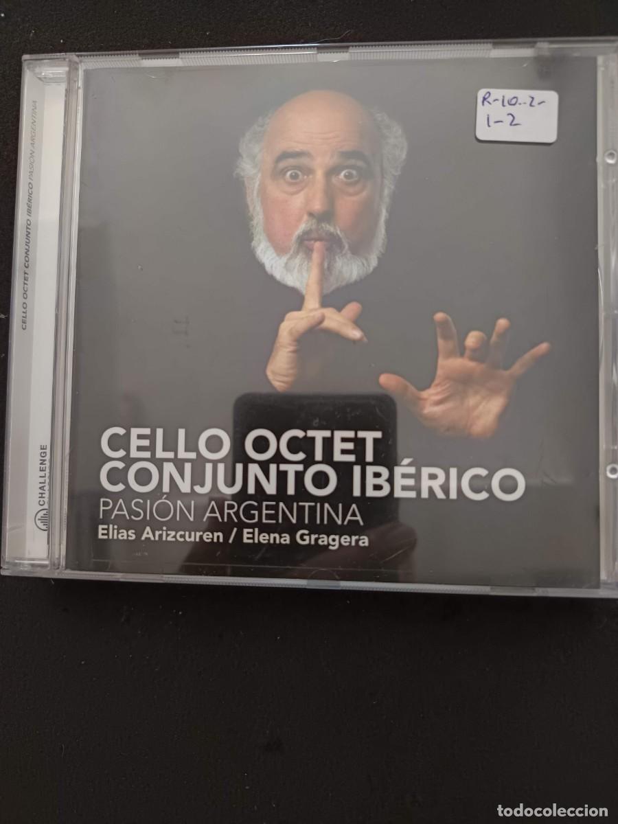 CDs de m&uacute;sica: PIAZZOLLA / GINASTERA / GUASTAVINO. CELLO OCTET. CONJUNTO IB&Eacute;RICO. PASI&Oacute;N ARGENTINA. DIR: EL&Iacute;AS ARIZ